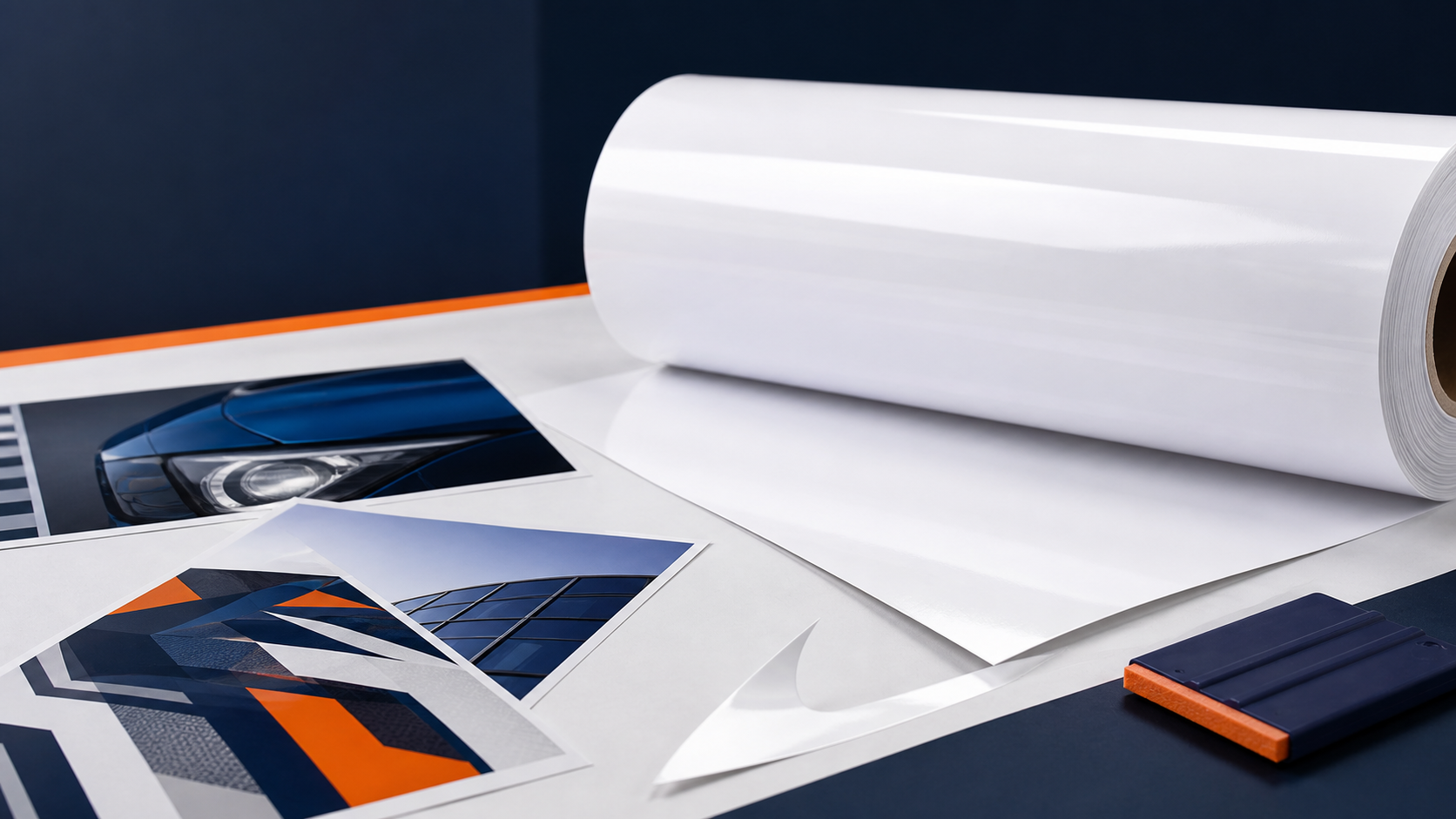 Printable vinyl roll and outdoor decal samples for MaxDecals USA guide