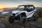 MXPX120 white xirallic graphics on premium powersports UTV