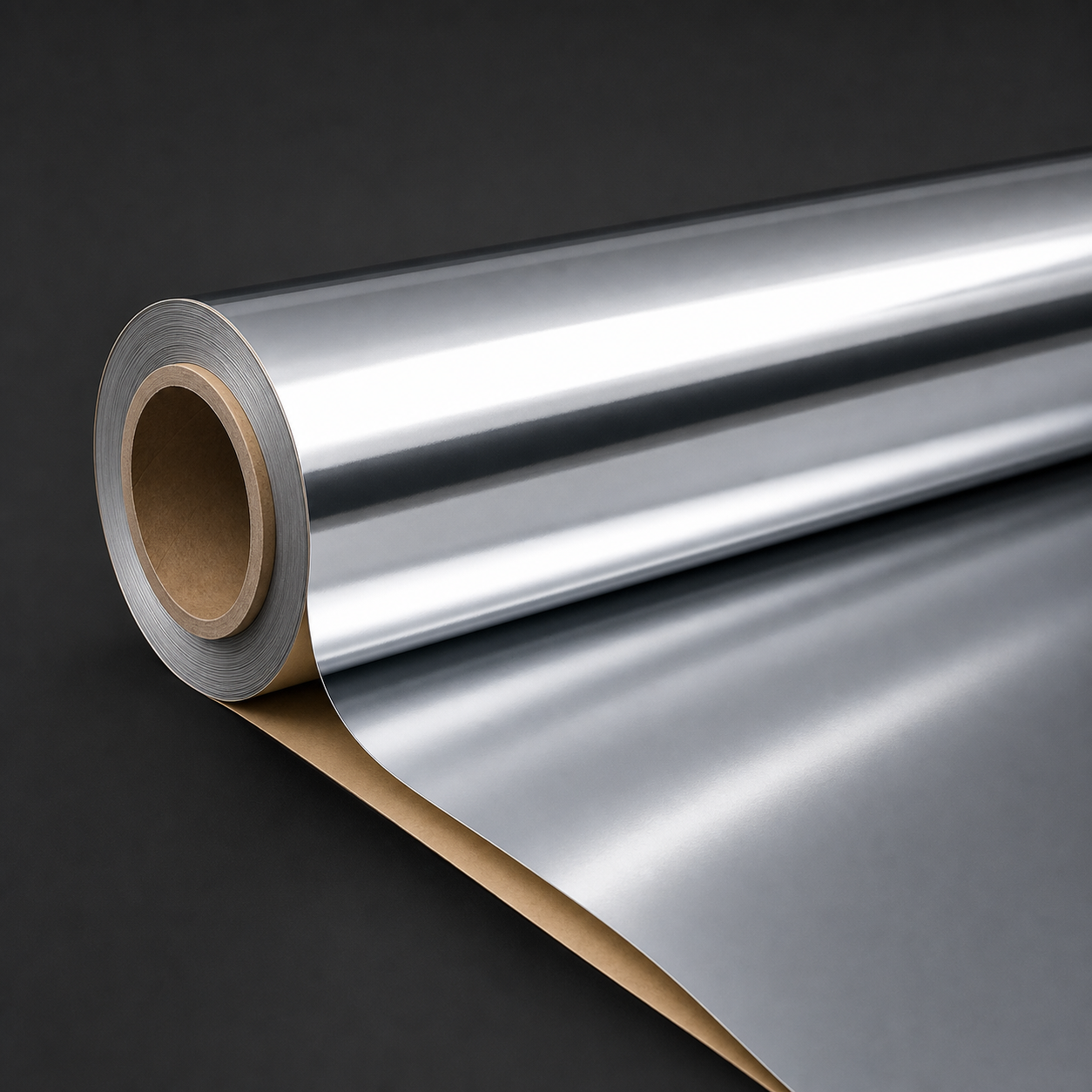MAXDECAL MXPC100 Silver Chrome printable vinyl roll
